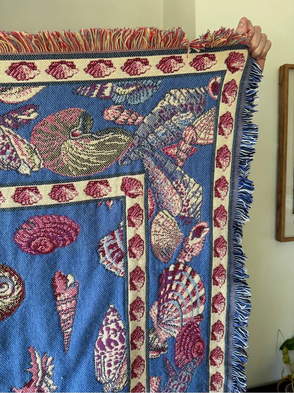 N/A woven throw